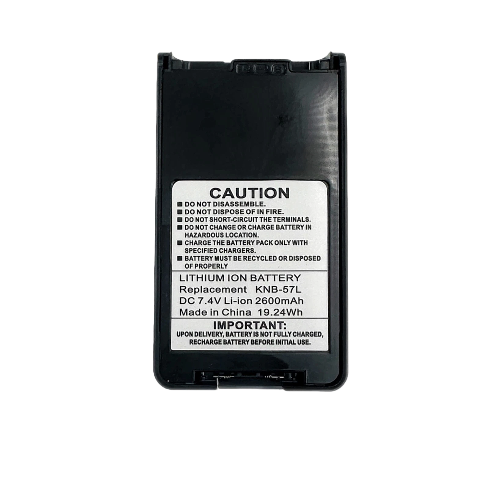 2600mAh KNB-57L Li-ion Battery Fits For NX-220 NX-320 NX-3220 NX-3320 Radio