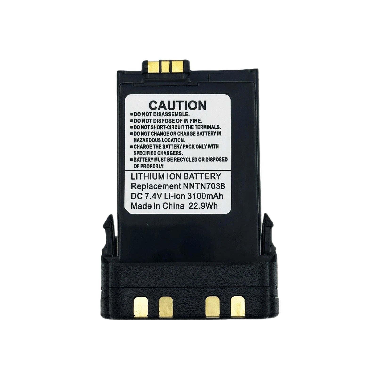 3000mAh NNTN7038 IMPRES Li-Ion Battery For APX7000 APX8000 APX Handheld Radio