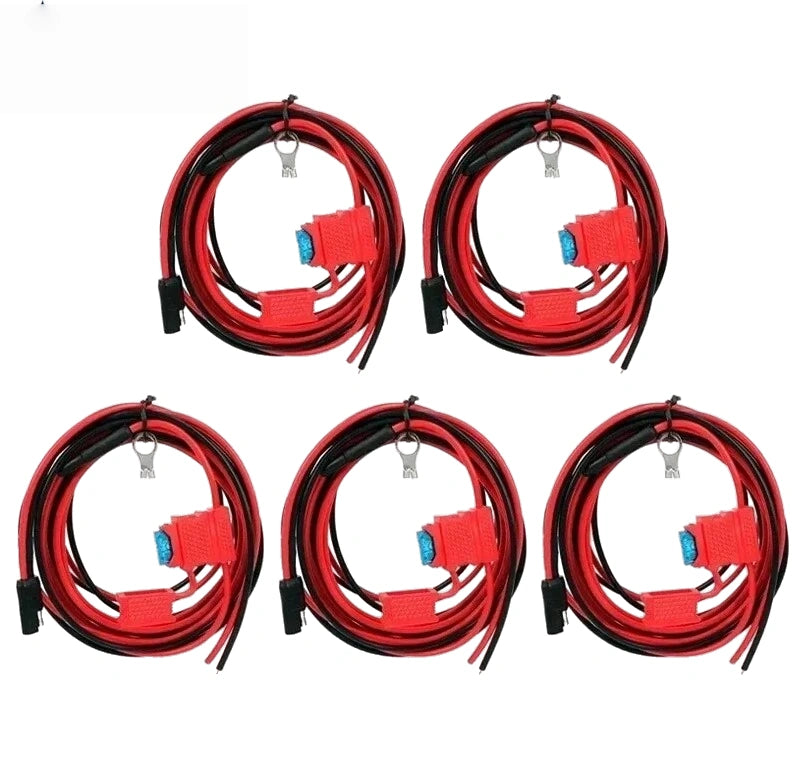 5PCS Power Cable for MOTOTRBO Mobiles CM300 CDM1250 XPR4550 HKN4137A Power Cord