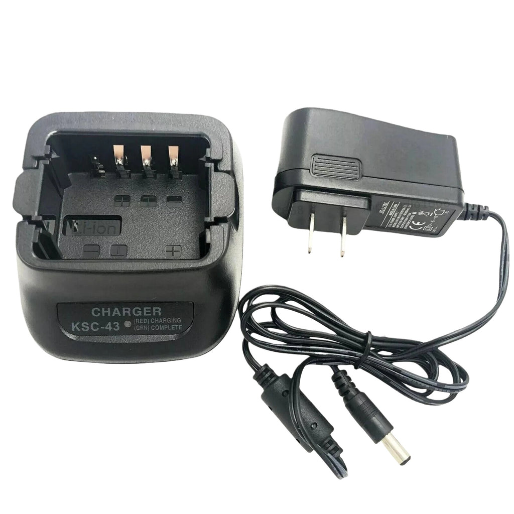 Charger Base Fits for KSC-43 TK2312 TK3312 TK2400 TK3400 TK2402 NX340 Radio