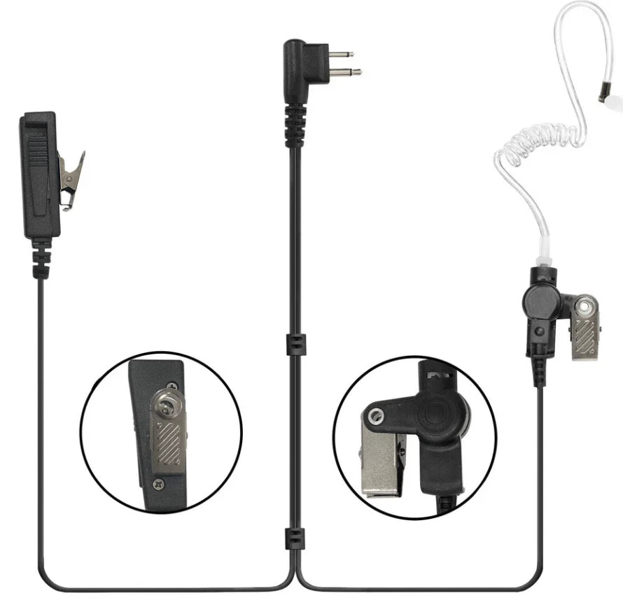 Earpiece Headset For Motorola CP200 CP200D PR400 GP300 Portable Radio