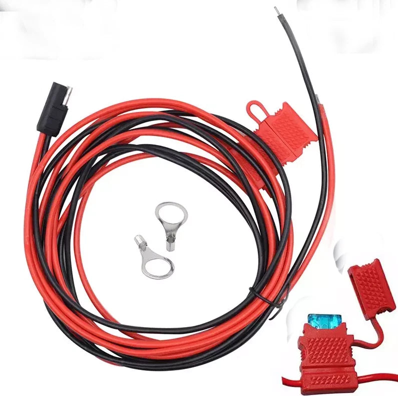 Power Cable Cord For Motorola GM XPR XTL CDM CM MaxTrac XTL2500 XTL5000 Radios